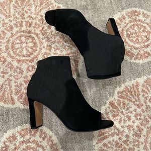 Steve Madden Stretch Open Toed Booties